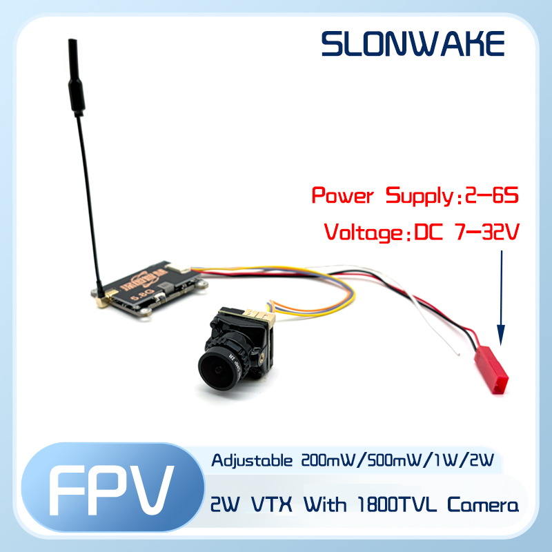 Transmisor VTX SLONWAKE 5.8G 5 - Fpv Drone Vtx reseña y precio
