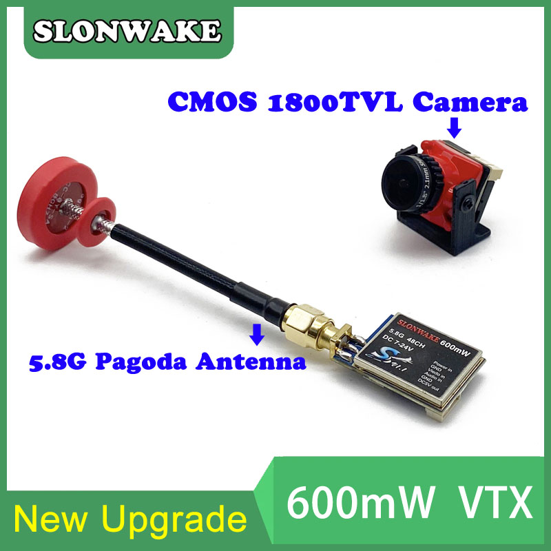 Listo para usar 5,8G 48CH 600m - Fpv Drone Vtx reseña y precio