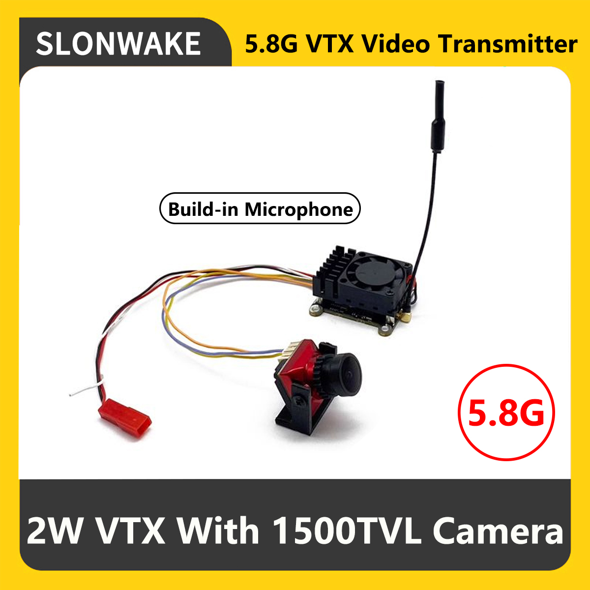 Transmisor FPV VTX SLONWAKE 5. - Fpv Drone Frame reseña y precio