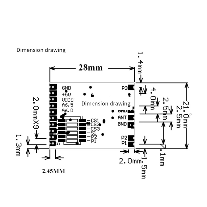SM1312T 1.2G 1.3G 1.6W FPV VTX - Fpv Drone Vtx reseña y precio